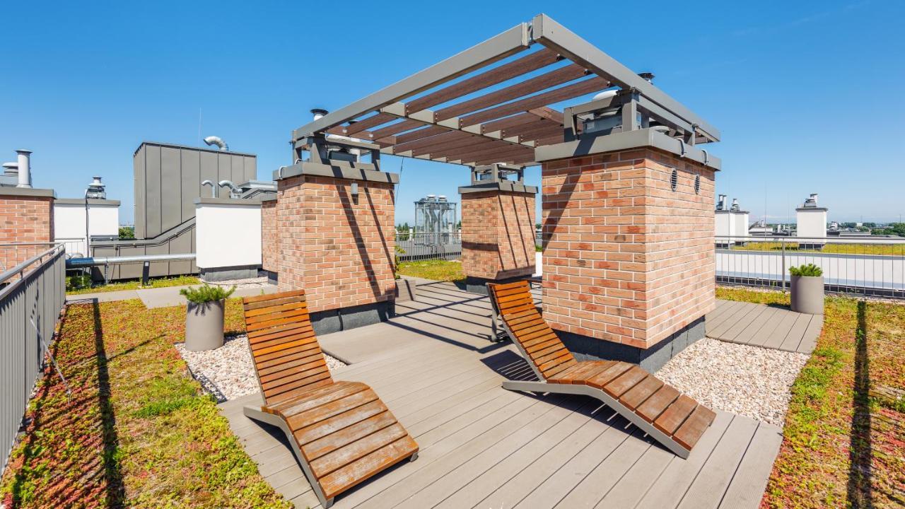 Garden Gates Apartments By Sun & Snow With Roof Terrace Gdańsk Eksteriør billede