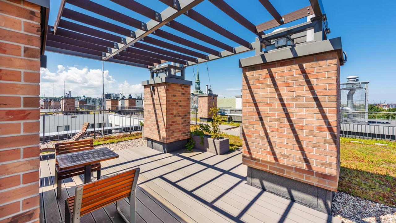 Garden Gates Apartments By Sun & Snow With Roof Terrace Gdańsk Eksteriør billede